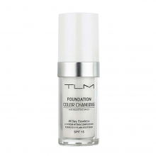 كريم اساس TLM سائل متغير اللون  ابيض 30 مل TLM Color-Changing Liquid Foundation White
